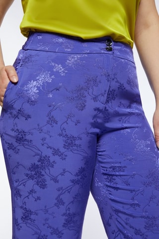 Pantalon droit - Violet