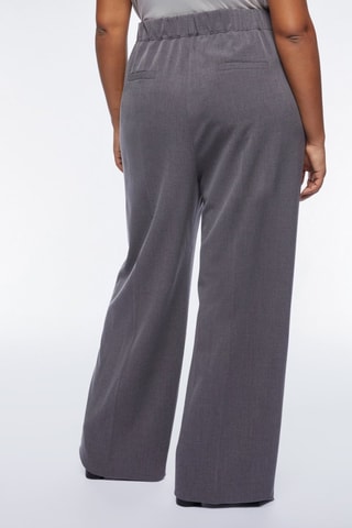 Pantalon palazzo - Gris
