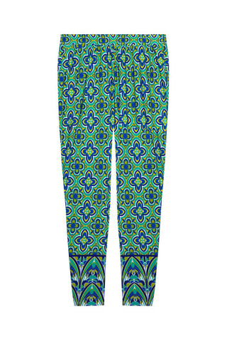 Pantalon droit - Bleu