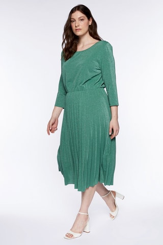 Robe midi - Vert