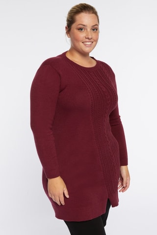Robe pull - Bordeaux