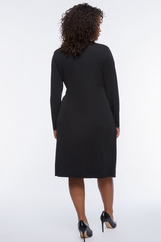 Robe portefeuille - Noir