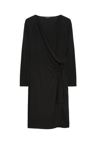 Robe portefeuille - Noir