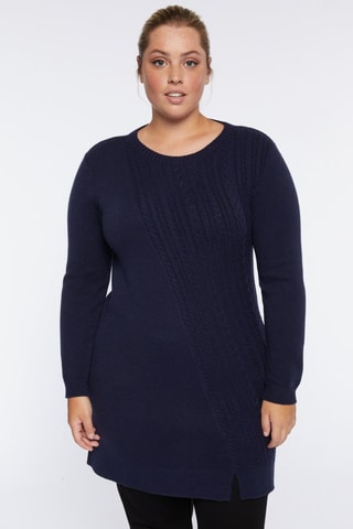 Robe pull - Bleu marine