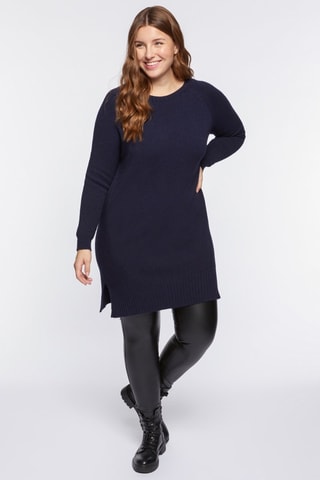 Robe pull - Bleu marine