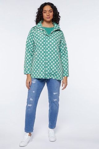 Parka - Vert et blanc