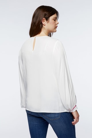Blouse relaxed - Blanc