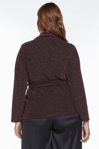 Blouse portefeuille - Marron