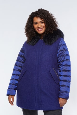 Veste en laine - Bleu