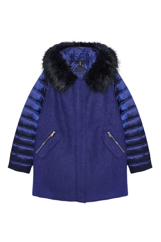 Veste en laine - Bleu