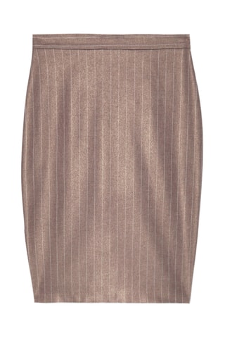 Jupe fourreau - Marron