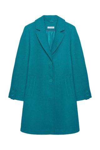 Manteau - Bleu canard