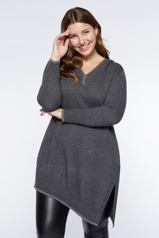 Pull à capuche - Gris foncé