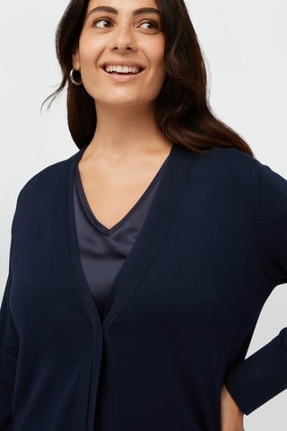 Gilet long - Bleu marine