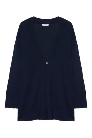 Gilet long - Bleu marine