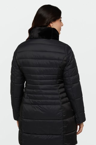 Doudoune longue - Noir