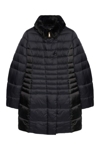 Doudoune longue - Noir