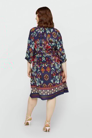 Robe chemise - Bleu marine