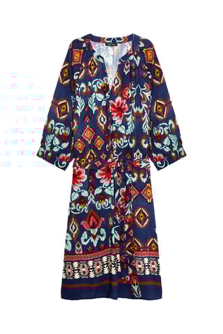 Robe chemise - Bleu marine