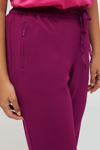 Pantalon droit 7/8 - Fuchsia