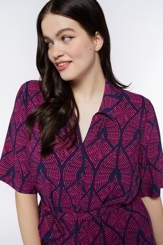 Robe chemise - Violet