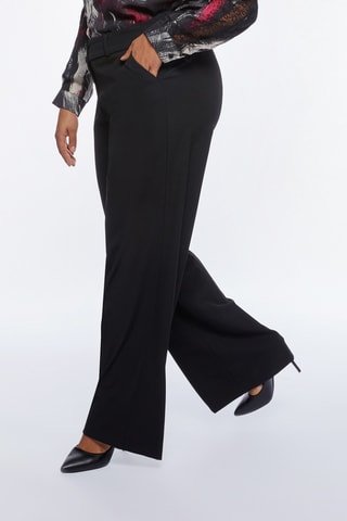 Pantalon wide legs - Noir