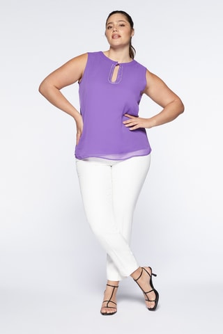 Top sans manches - Violet