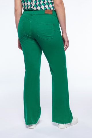 Pantalon flare - Vert