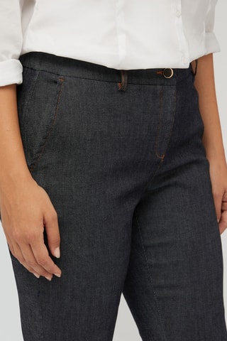 Pantalon flare - Bleu foncé