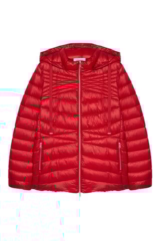 Doudoune à capuche - Rouge