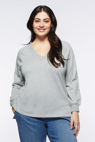 Sweat relaxed - Gris clair