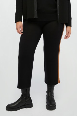 Pantalon droit 7/8 - Noir