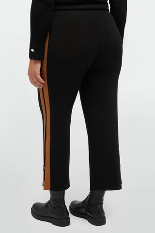 Pantalon droit 7/8 - Noir