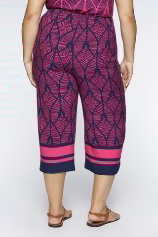 Pantacourt relaxed 7/8 - Bleu