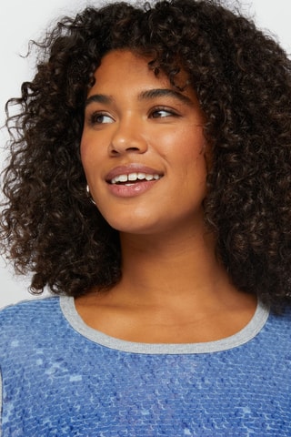 Sweat - Bleu et gris clair chiné