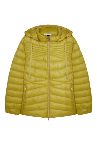 Doudoune à capuche - Vert anis