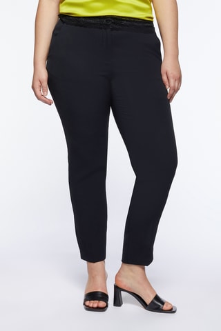 Pantalon droit - Noir