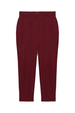 Pantalon droit - Bordeaux