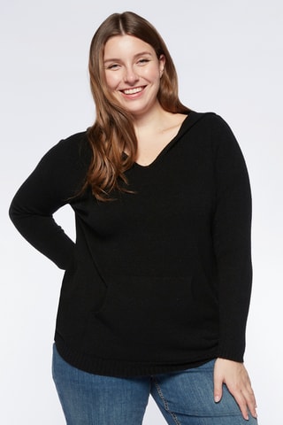 Pull à capuche - Noir