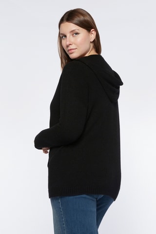 Pull à capuche - Noir