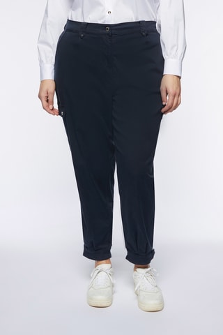 Pantalon cargo - Bleu marine