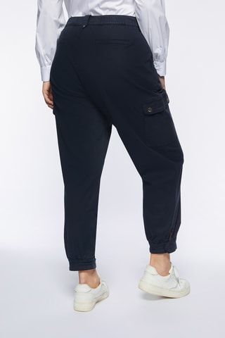 Pantalon cargo - Bleu marine