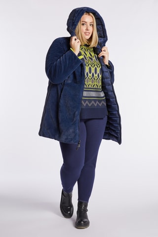 Doudoune réversible - Bleu marine