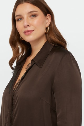 Chemisier - Marron foncé