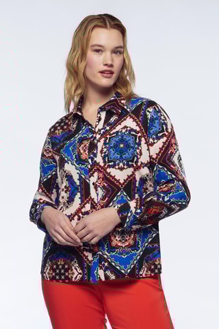 Chemisier - Bleu roi