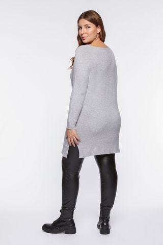 Robe pull - Gris clair