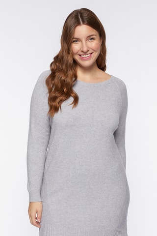 Robe pull - Gris clair