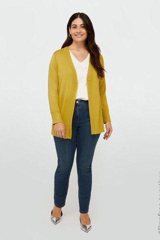 Gilet long - Moutarde