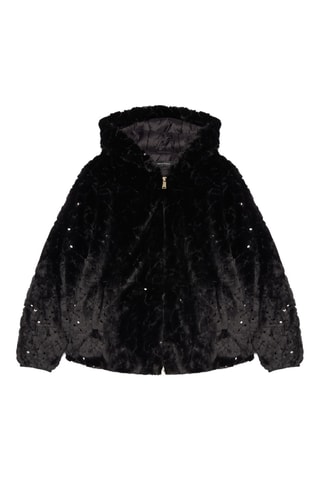 Manteau à capuche - Noir