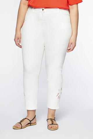 Pantalon skinny - Blanc